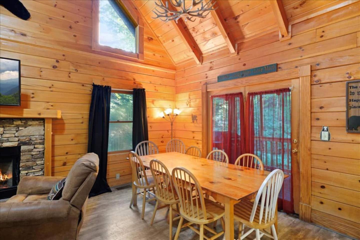 5Br Smoky Cabin Hot Tub, Games, 1 Mi To Parkway Pigeon Forge Buitenkant foto