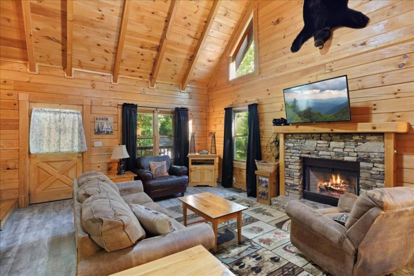 5Br Smoky Cabin Hot Tub, Games, 1 Mi To Parkway Pigeon Forge Buitenkant foto