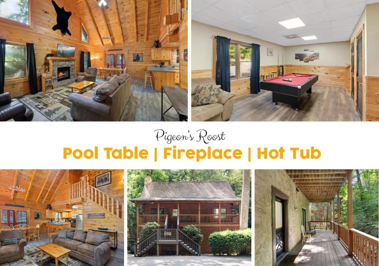 5Br Smoky Cabin Hot Tub, Games, 1 Mi To Parkway Pigeon Forge Buitenkant foto